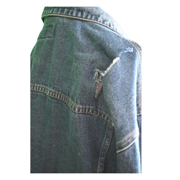 Vintage Distressed Port Authority Unisex Jean Jacket - Picture 4 of 5